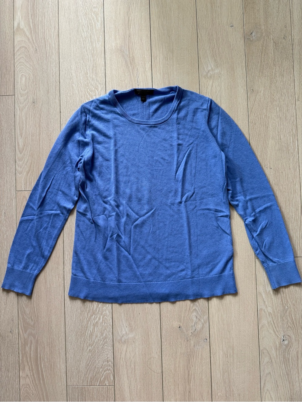Banana Republic Silk Cashmere Light Sweater in Periwinkle Blue Women’s Size M